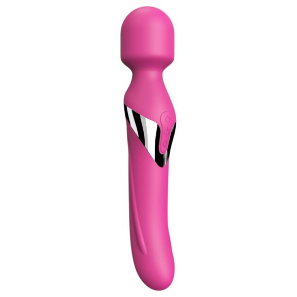 Dorcel Dual Orgasmer - Oppladbar 2-i-1 massasjevibrator (rosa)