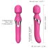 Dorcel Dobbel Orgasme - oppladbar 2-i-1 massasjevibrator (rosa)