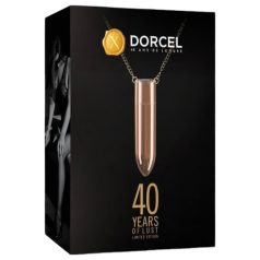 Dorcel - Oppladbar, vanntett vibratorhalskjede (roségull)