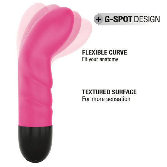 Dorcel Expert G 2.0 - oppladbar G-punkt vibrator (rosa)