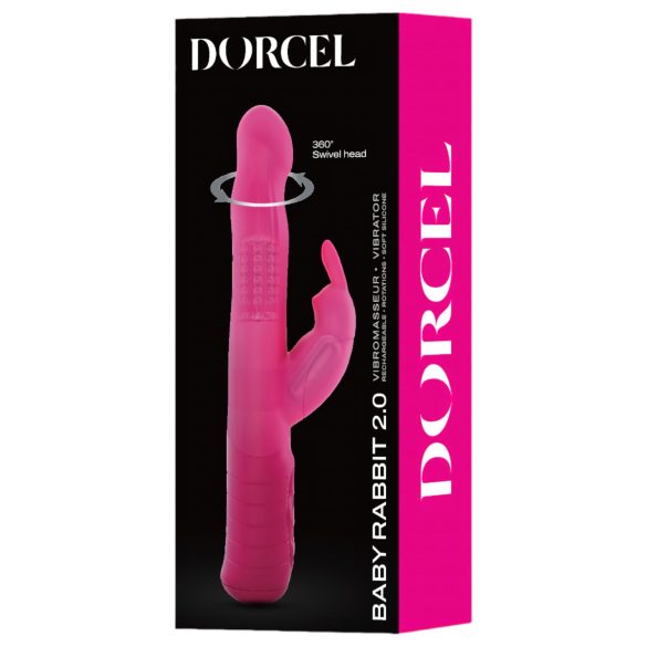Dorcel Baby Rabbit 2.0 - oppladbar klitorisvibrator (pink)