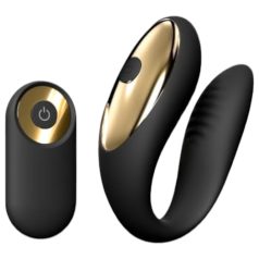 Dorcel Perfect Lover - trådløs parvibrator (svart) Dorcel Perfect Lover - trådløs parvibrator (svart)