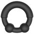 Dorcel Stronger Ring - Metallpenisring (svart)
