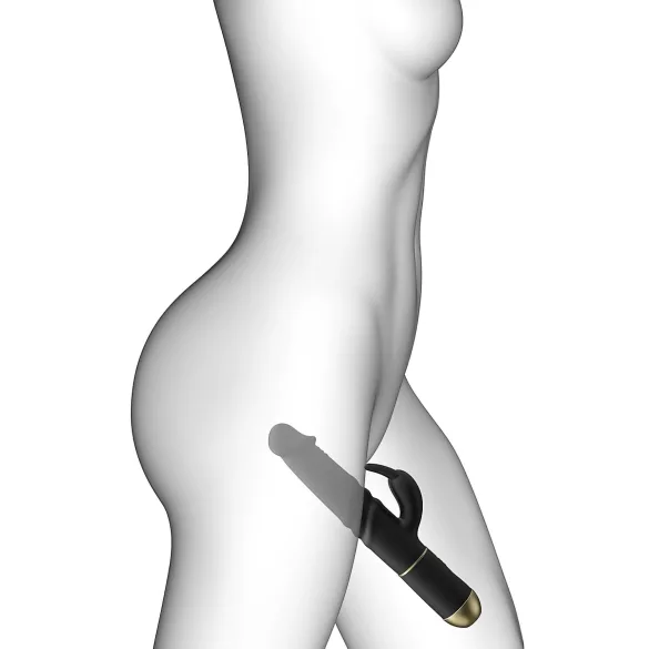 Dorcel Furious Rabbit 2.0 - kraftig klitorisvibrator (svart)
