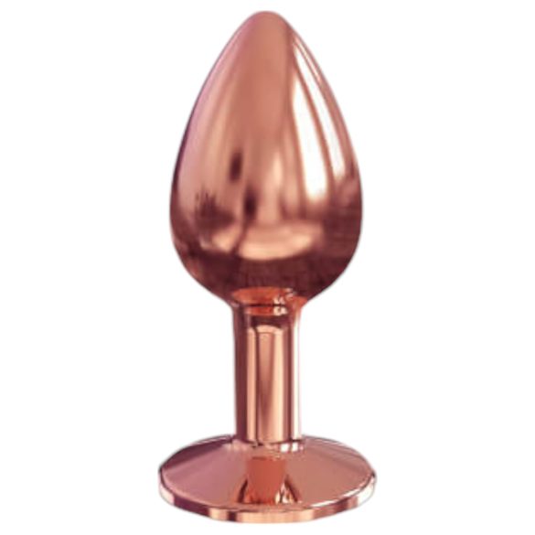 Dorcel Diamond Plug S - liten analplug - rosegull