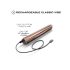 Dorcel Pink Lady 2.0 - oppladbar stavvibrator (rose gull)