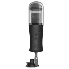   Dorcel Thrust Blow - oppladbar, støtende masturbator (svart)