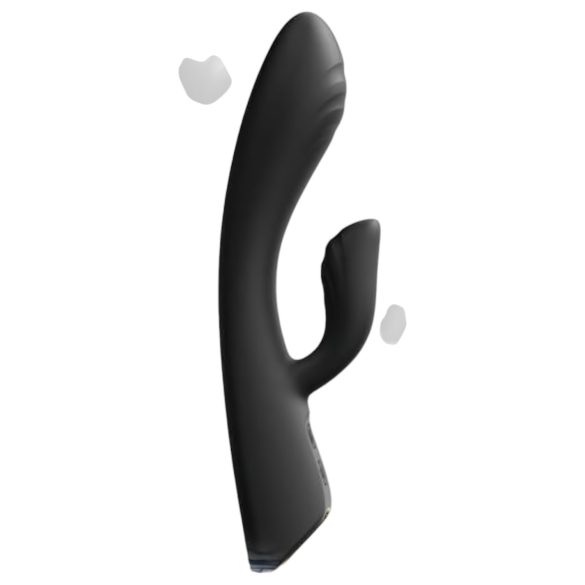 Dorcel Flexi Rabbit - Varmende klitorisvibrator (svart)