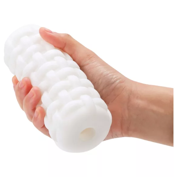Dorcel Cup Tight - masturbator for menn med perleteksturert kanal (hvit)