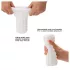 Dorcel Cup Tight - masturbator for menn med perleteksturert kanal (hvit)
