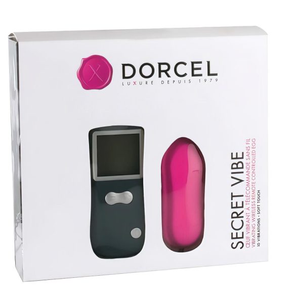 Dorcel Secret Vibe - trådløst vibrerende egg (rosa)