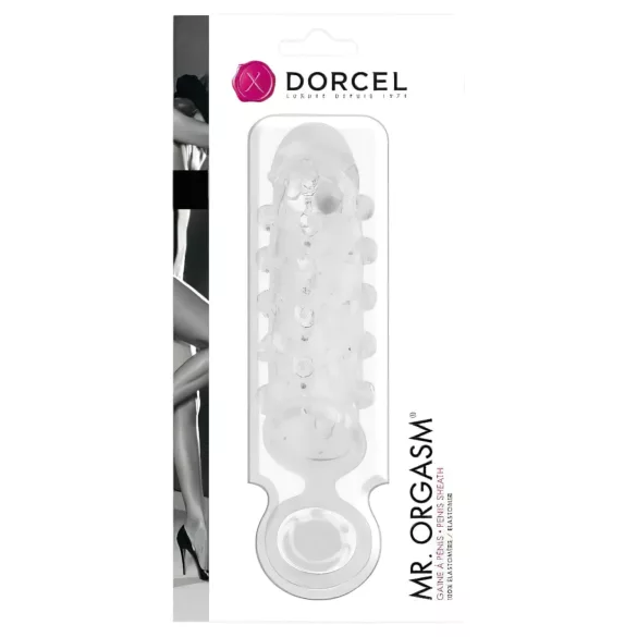 Dorcel Mr. Orgasm - kulete penishylse (gjennomsiktig)