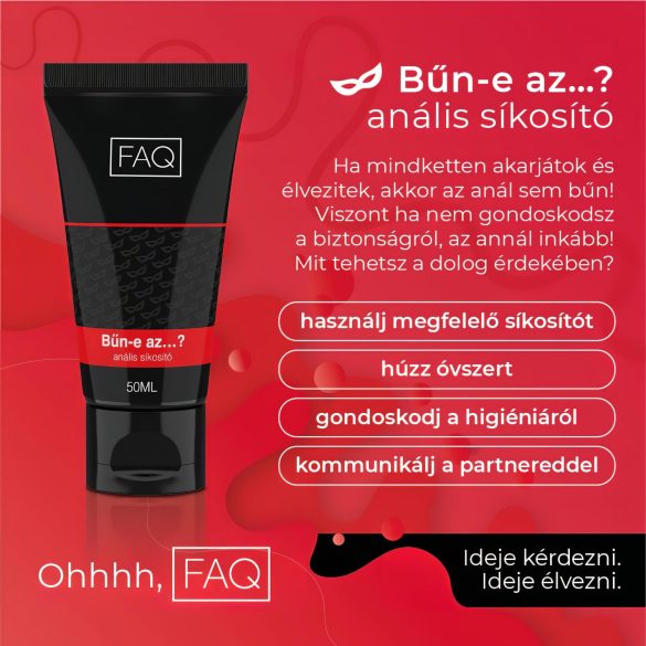 FAQ - Er det galt...? anal glidemiddel (50ml)