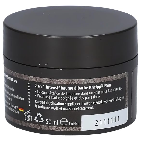 Kneipp MEN - 2-i-1 Intensiv skjeggpleie balsam (50ml)