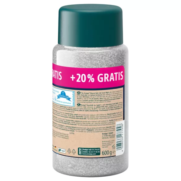 Kneipp Good Night badesalt - fjelledelgran og sandeltre (600 g)