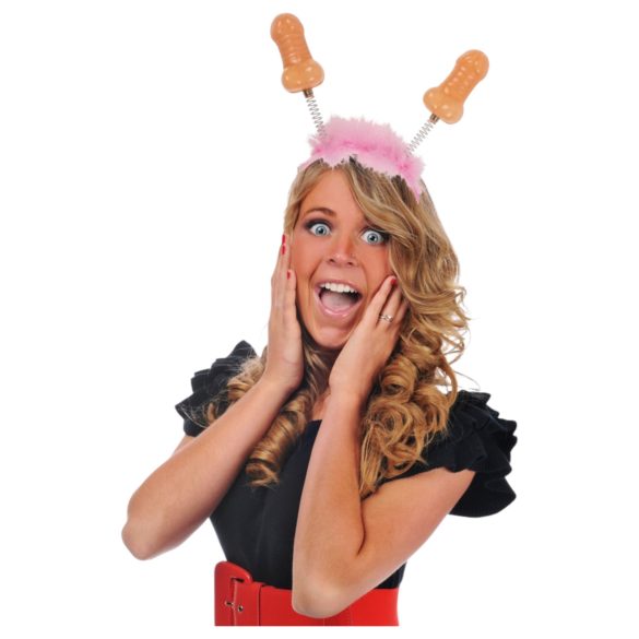 Pannebånd med penis (rosa-natur)