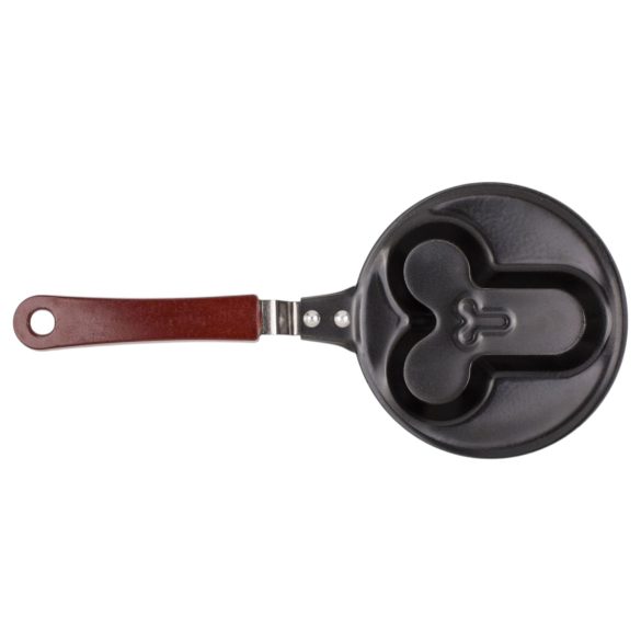 Speileggpanne med penisform