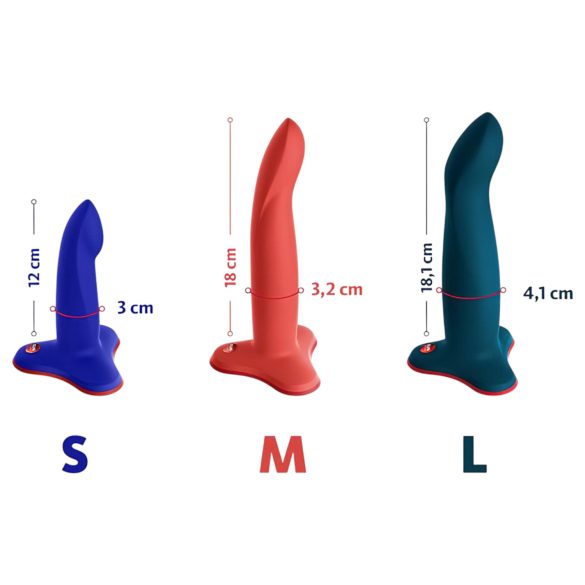 Fun Factory Limba Flex - sugekoppdildo - M (rød)