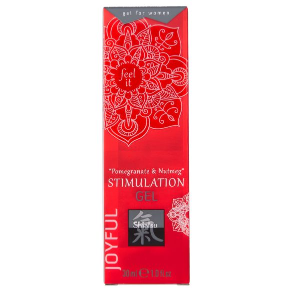 HOT Shiatsu - stimulerende krem for kvinner - granateple (30ml)