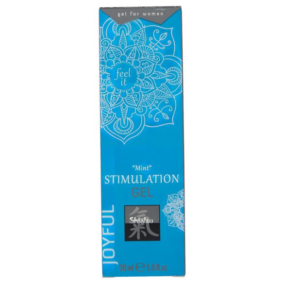 HOT Shiatsu Joyful - stimulerende krem for kvinner - mint (30ml)