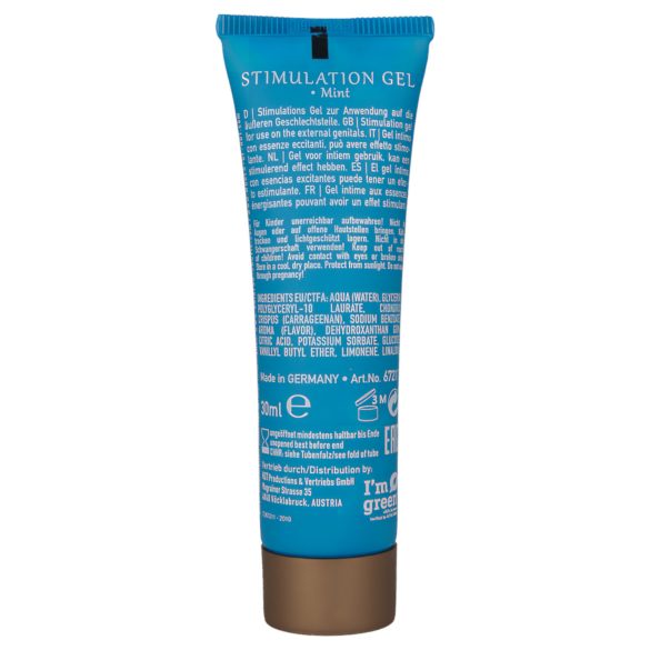 HOT Shiatsu Joyful - stimulerende krem for kvinner - mint (30ml)