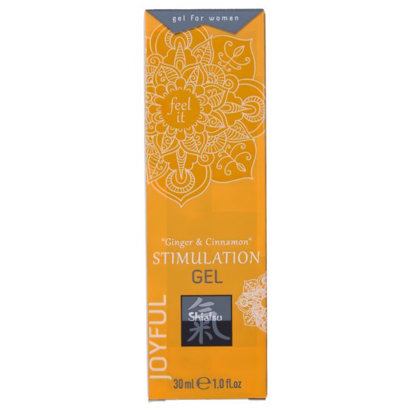 HOT Shiatsu - stimulerende krem for kvinner - ingefær og kanel (30ml)