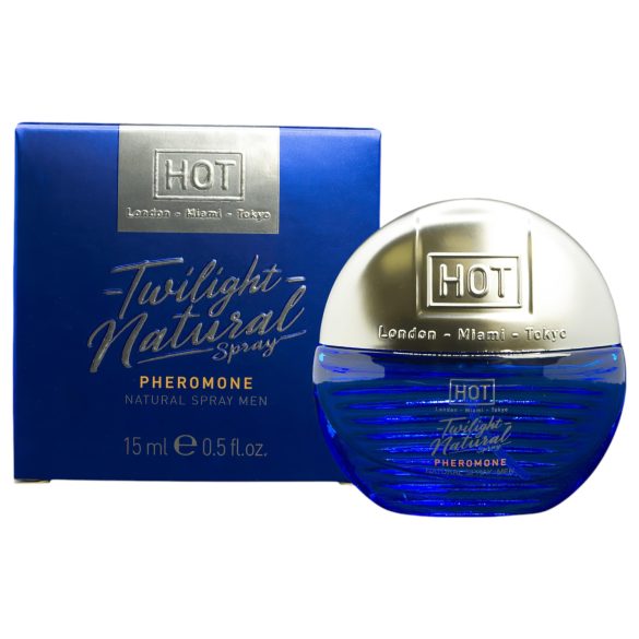 HOT Twilight Natural - feromonparfyme for menn (15 ml) - duftfri