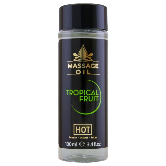 HOT hudpleie massasjeolje - tropiske frukter (100 ml)