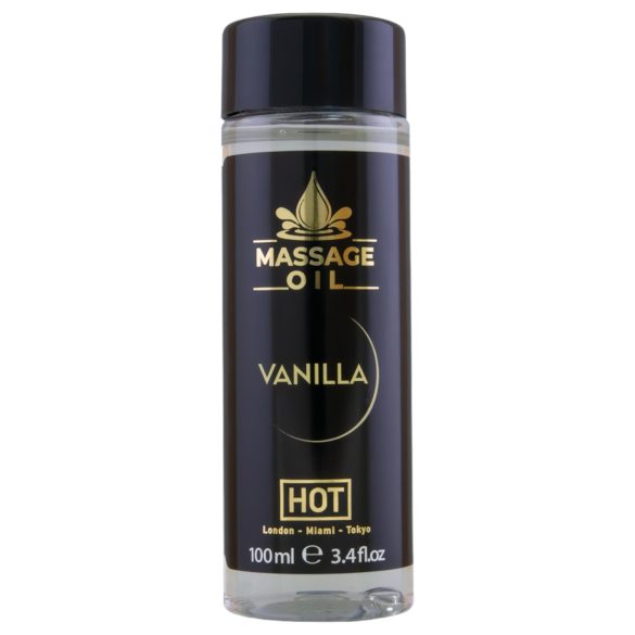 HOT hudpleiemassasjeolje - vanilje (100ml)