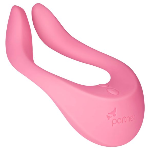 Satisfyer Endless Joy - oppladbar parvibrator (rosa)