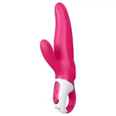   Satisfyer Mr. Rabbit - vanntett vibrator med klitorisstimulator (rosa)