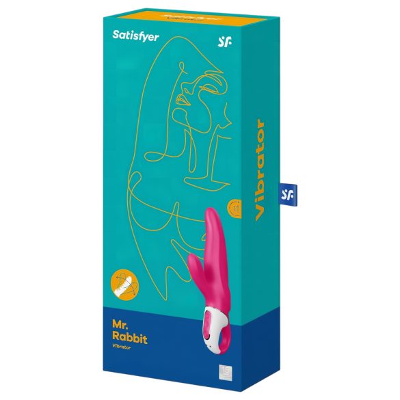 Satisfyer Mr. Rabbit - vanntett klitorisstimulator (rosa)