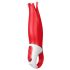 Satisfyer Power Flower - batteridrevet, vanntett vibrator (rød)