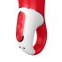 Satisfyer Power Flower - batteridrevet, vanntett vibrator (rød)