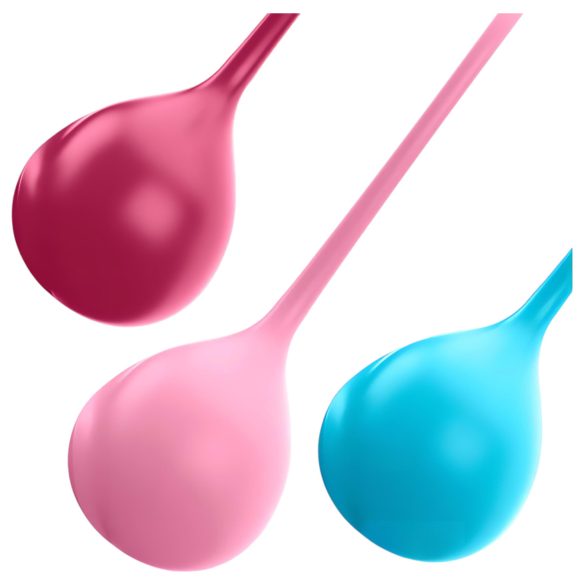Satisfyer Styrkeballer - Kegelballsett (3 deler)