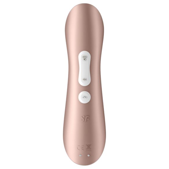 Satisfyer Pro 2+ - oppladbar klitorisvibrator (brun)