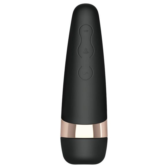 Satisfyer Pro 3+ - vanntett, oppladbar klitorisstimulator (svart)