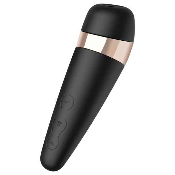 Satisfyer Pro 3+ - vanntett, oppladbar klitorisstimulator (svart)