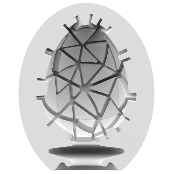 Satisfyer Egg Crunchy - eggmasturbator (1 stk)