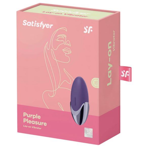Satisfyer Purple Pleasure - oppladbar klitorisvibrator (lilla)
