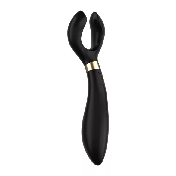 Satisfyer Endless Fun - oppladbar, vanntett parvibrator (svart)