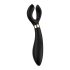 Satisfyer Endless Fun - oppladbar, vanntett parvibrator (svart)