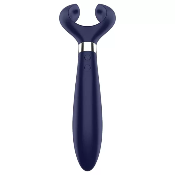 Satisfyer Endless Fun - oppladbar, vanntett parvibrator (blå)