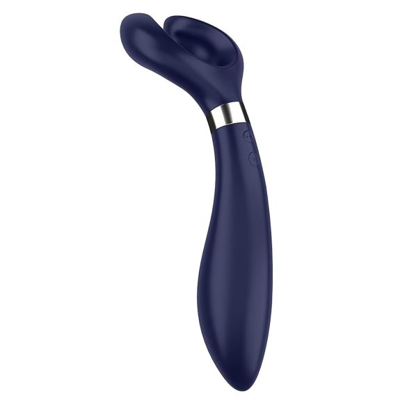Satisfyer Endless Fun - oppladbar, vanntett parvibrator (blå)