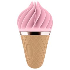 Satisfyer Sweet Treat - oppladbar, roterende klitorisvibrator (rosa-brun)   Satisfyer Sweet Treat - oppladbar, roterende klitorisvibrator (rosa-brun)
