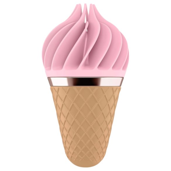 Satisfyer Sweet Treat - oppladbar, roterende klitorisvibrator (rosa-brun)