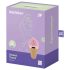 Satisfyer Sweet Treat - oppladbar, roterende klitorisvibrator (rosa-brun)
