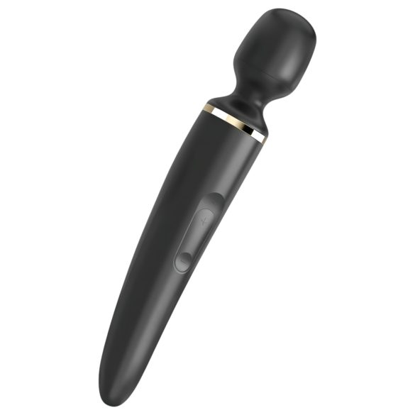 Satisfyer Wand-er Woman - vanntett massasjevibrator (svart)
