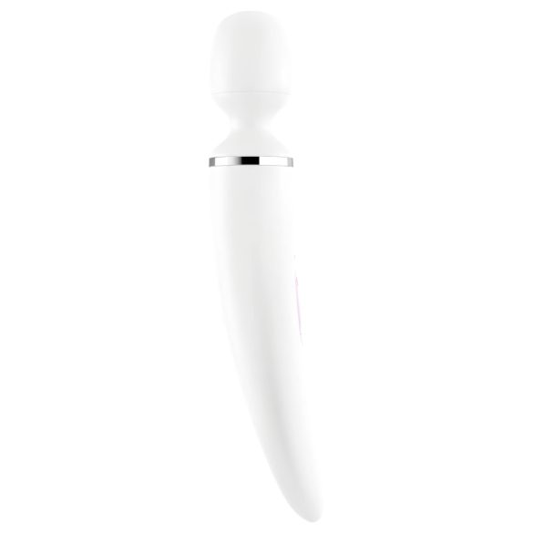Satisfyer Wand-er Woman - vanntett massasjevibrator (hvit)