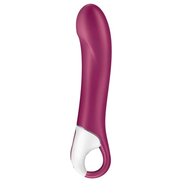 Satisfyer Big Heat - oppladbar G-punkt-vibrator med varme (rød)